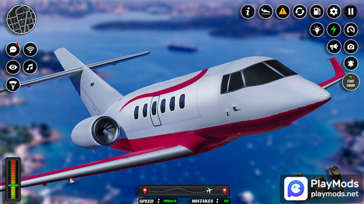Airplane Game Simulator<span>(Unlimited Money)</span> screenshot image 2_Popularmodapk.com