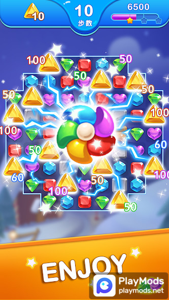 Jewel Blast Dragon - No Wifi<span>(Unlimited money)</span> screenshot image 2_Popularmodapk.com