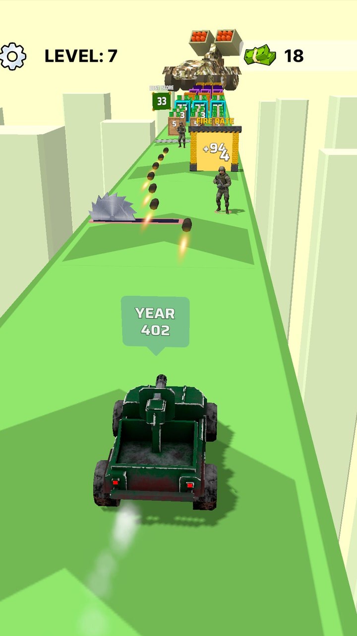 Tank N Run: Modern Army Race screenshot image 4_Popularmodapk.com