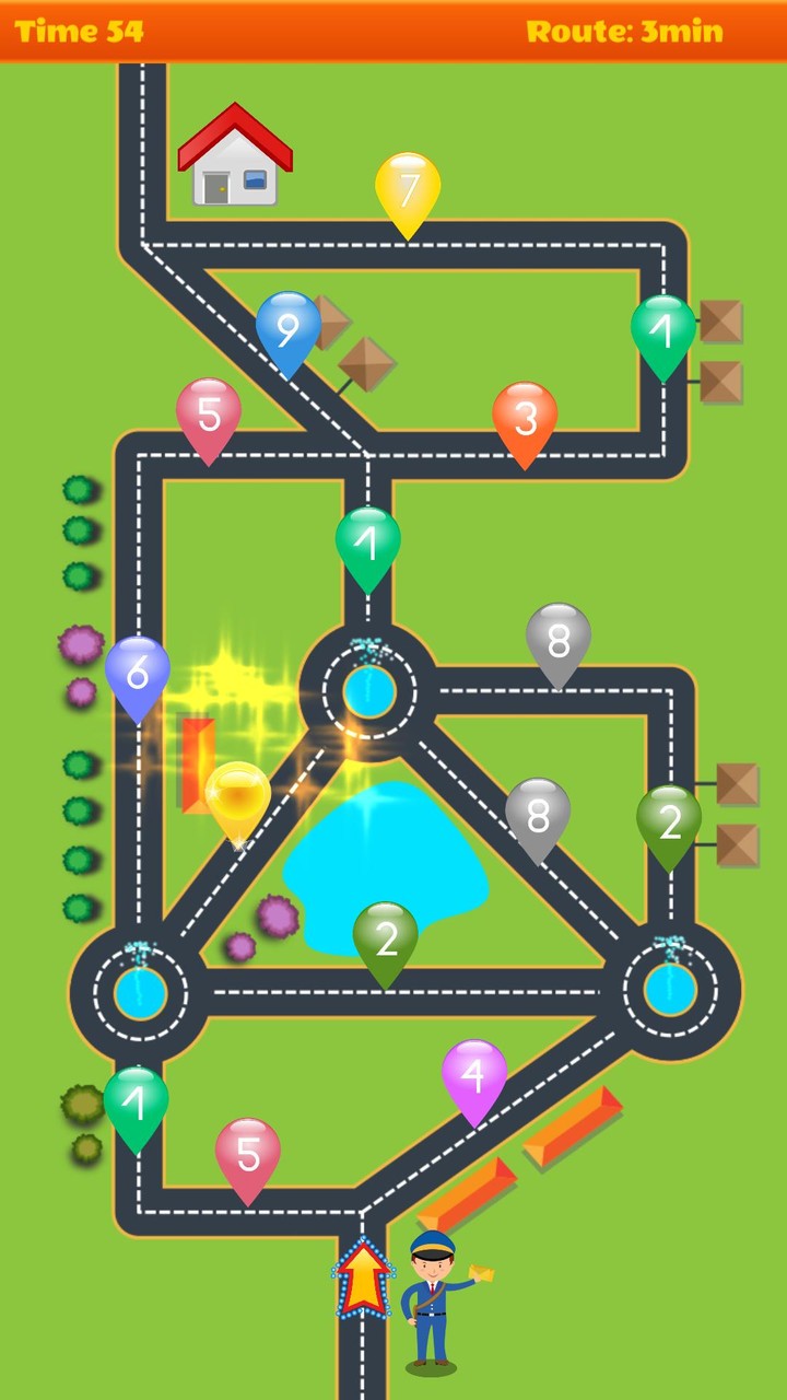 Postman Jack - Math Brain Game screenshot image 5_Popularmodapk.com