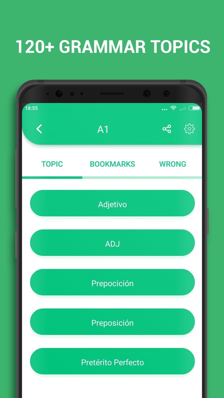 Learn Spanish Grammar A1 A2 B1 screenshot image 12_Popularmodapk.com