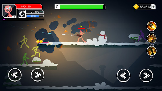 火柴人炮手破解版<span>(mod)</span> screenshot image 2_Popularmodapk.com