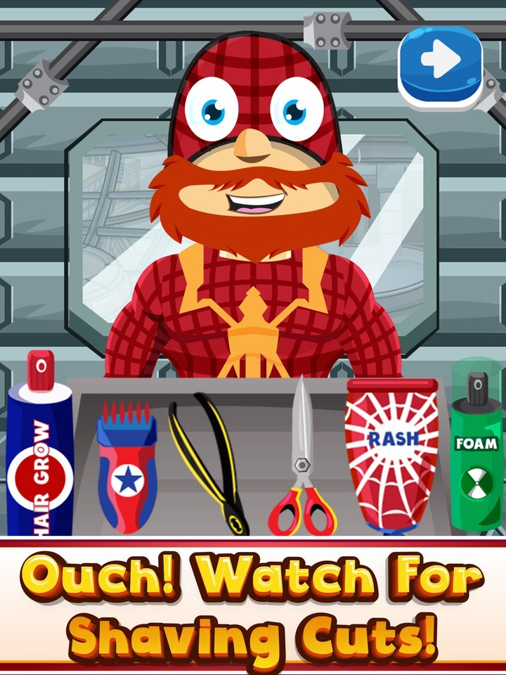Superhero Shaving Adventure screenshot image 3_Popularmodapk.com