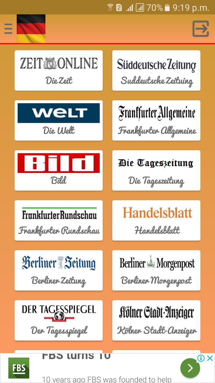 Germany Newspapers screenshot image 7_Popularmodapk.com