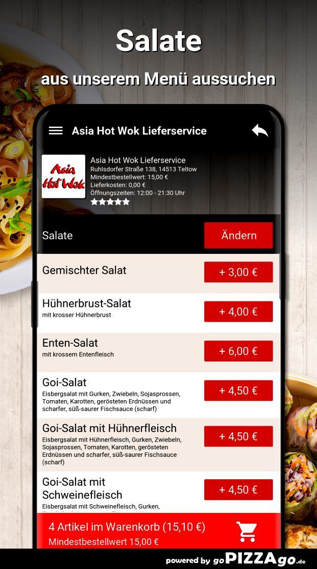 Asia Hot Wok Lieferservice Tel screenshot image 5_Popularmodapk.com