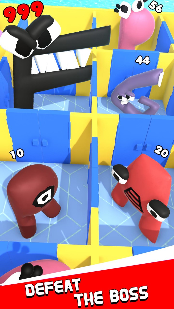 Alphabet Lore: Room Maze screenshot image 1_Popularmodapk.com