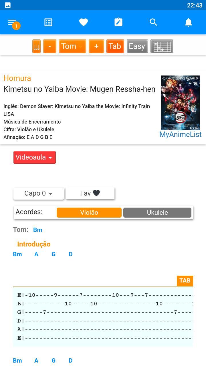 Animes Chords screenshot image 5_Popularmodapk.com