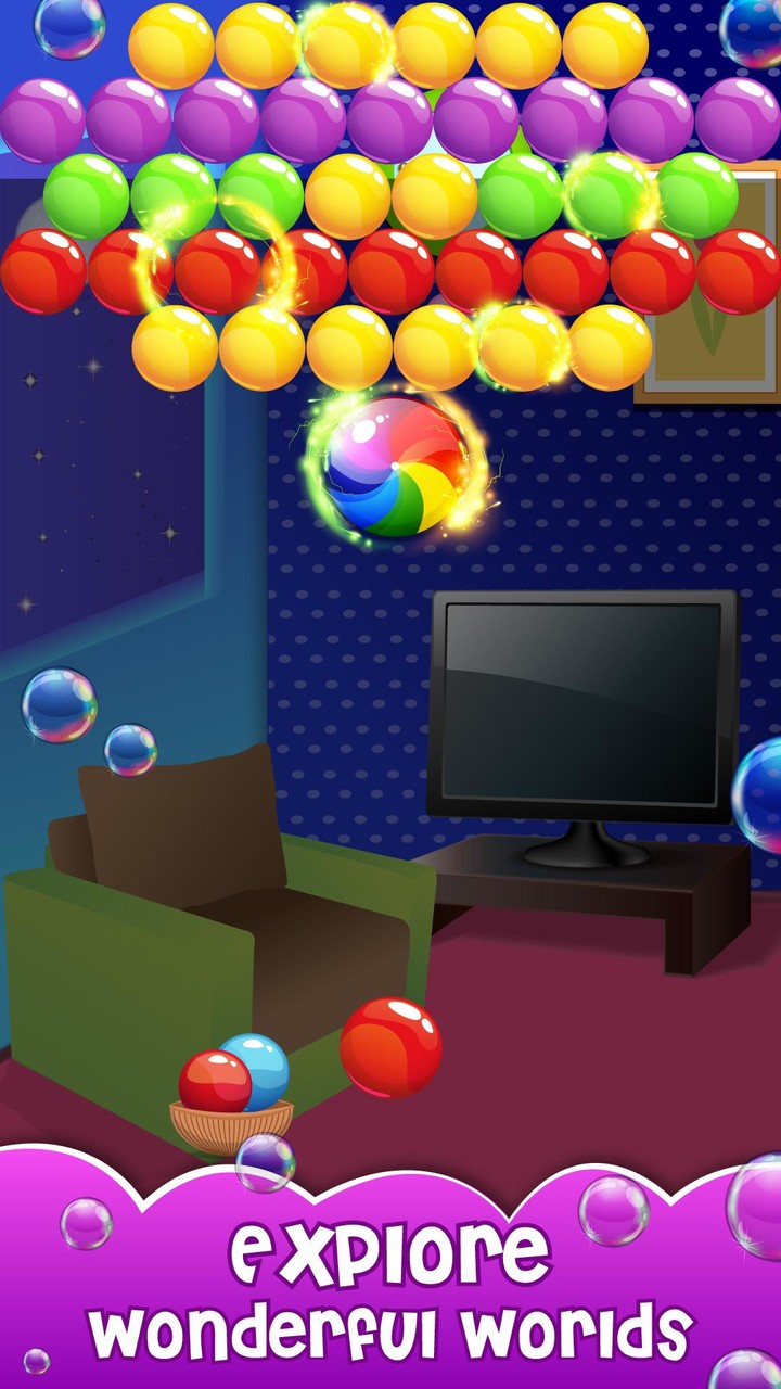 Kindergarten : Bubble Shooter screenshot image 3_Popularmodapk.com