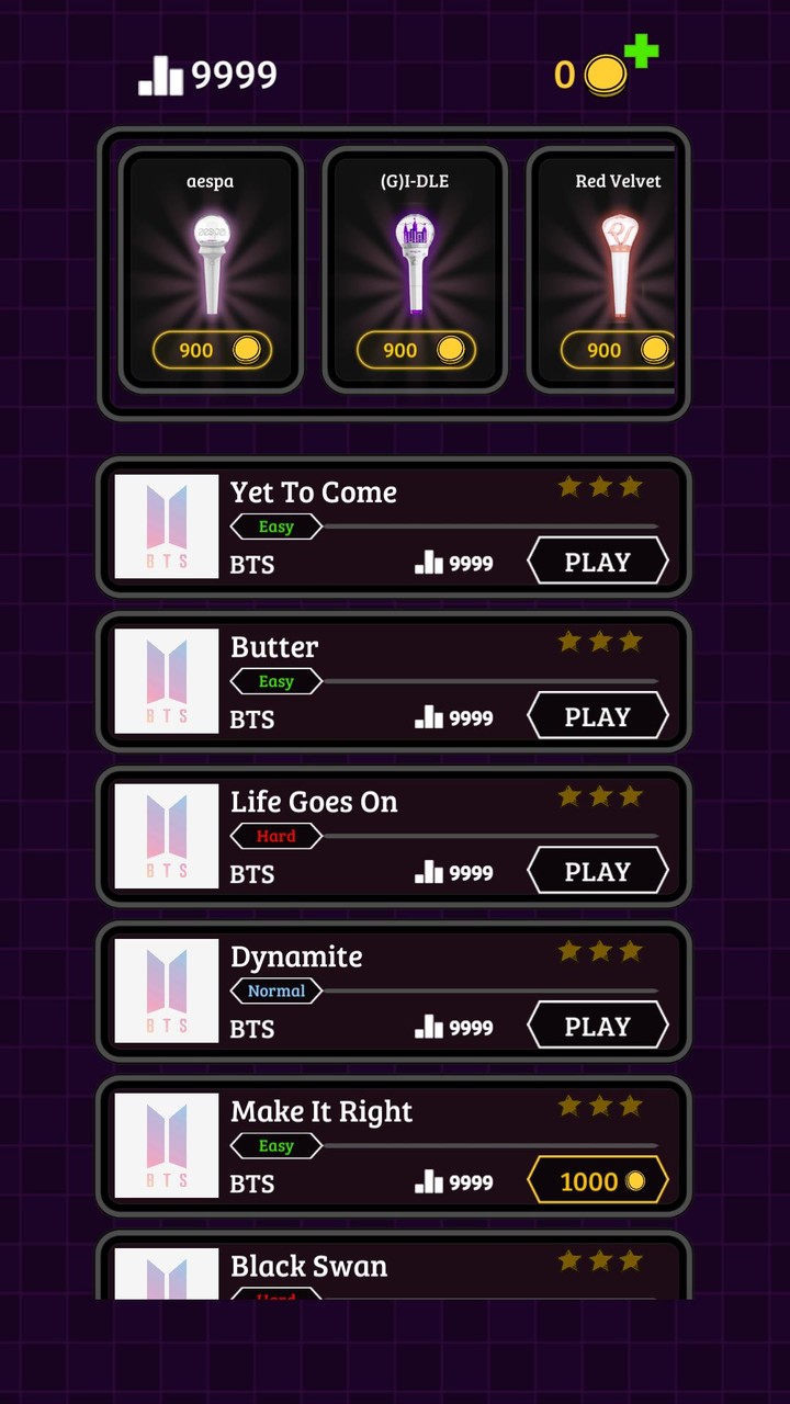 Beat Blaster Blade: Kpop Music screenshot image 2_Popularmodapk.com