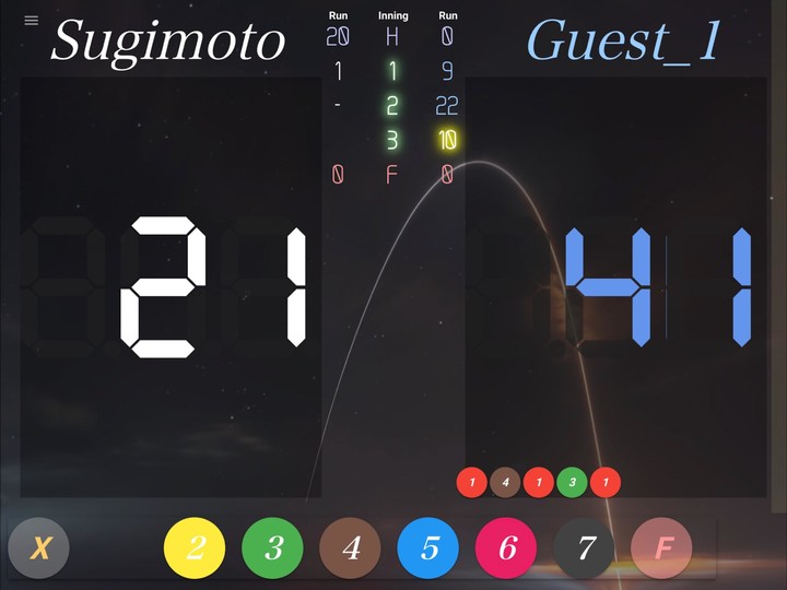 neon cue sports score board screenshot image 9_Popularmodapk.com