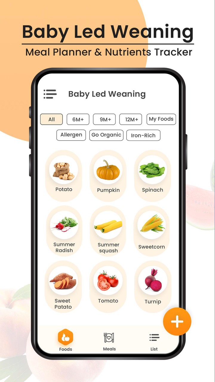 Baby Food Tracker with Guide screenshot image 2_Popularmodapk.com