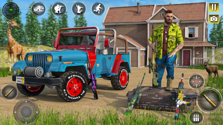 Shooting Animal Hunter Game 3D screenshot image 1_Popularmodapk.com