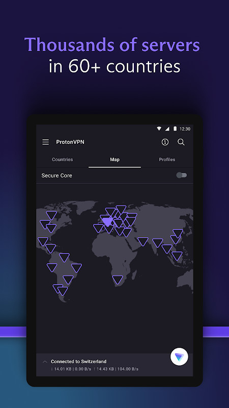 Proton VPN: Private, Secure screenshot image 11_Popularmodapk.com