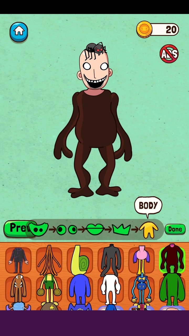 Mix Monsters make over colors screenshot image 4_Popularmodapk.com