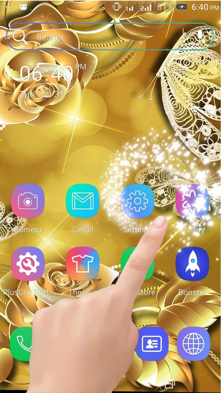 Golden Rose Particle LiveWallpaper screenshot image 16_Popularmodapk.com
