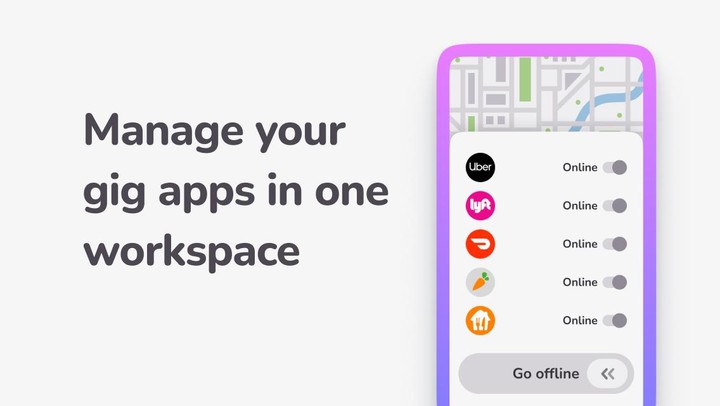 Muver: Gig Driver workspace screenshot image 1_Popularmodapk.com