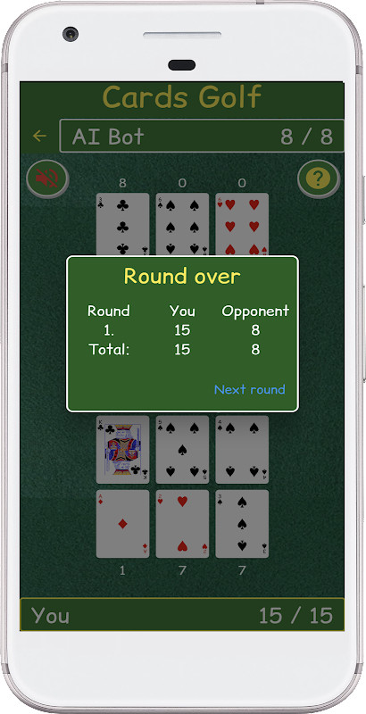 Cards Golf screenshot image 3_Popularmodapk.com