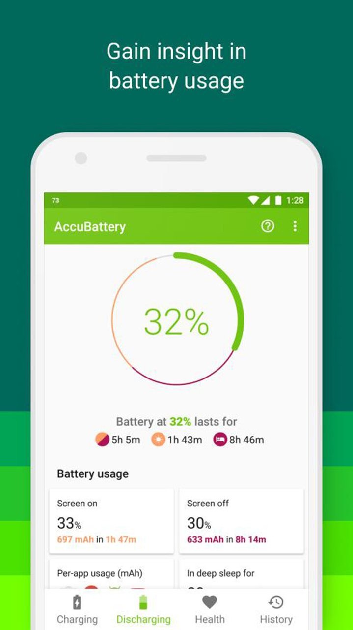 AccuBattery<span>(Pro Unlocked)</span> screenshot image 2_Popularmodapk.com