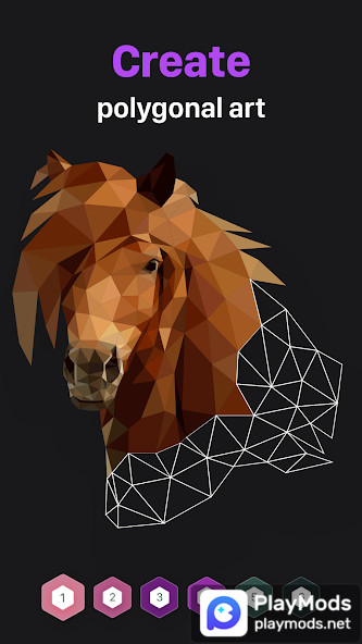Polygon - Art Coloring Book<span>(unlocked)</span> screenshot image 4_Popularmodapk.com
