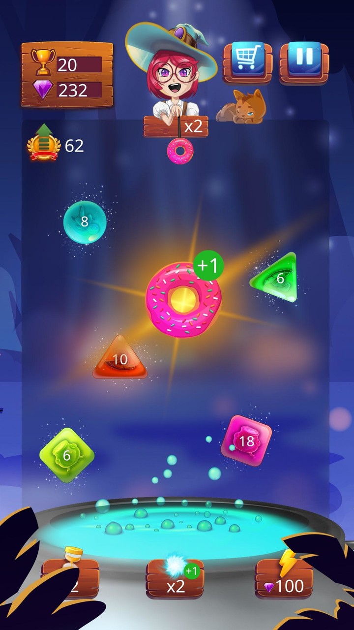 Magic Potion School for Witch screenshot image 2_Popularmodapk.com