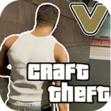 |GTA 5| Theft auto Craft :MCPE0.1_Popularmodapk.com
