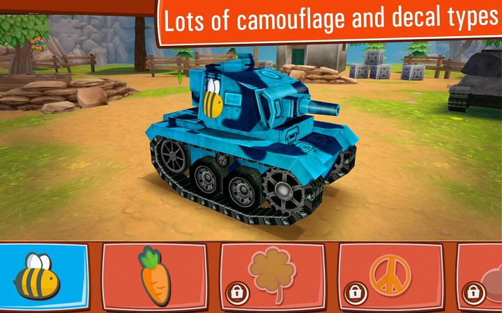 Toon Wars: Awesome Tank Game screenshot image 4_Popularmodapk.com