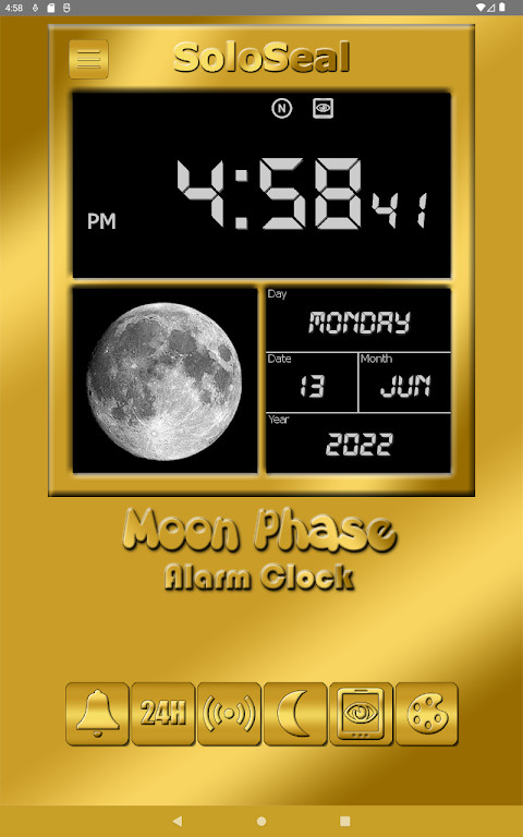 Moon Phase Alarm Clock screenshot image 12_Popularmodapk.com
