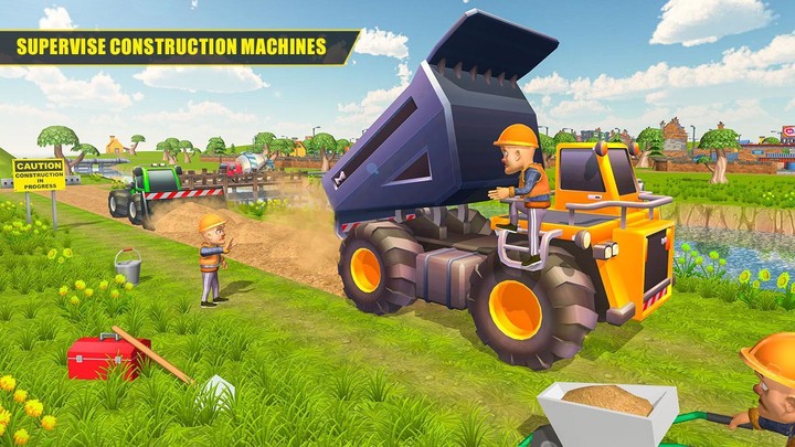 Heavy Construction Machine Sim screenshot image 2_Popularmodapk.com