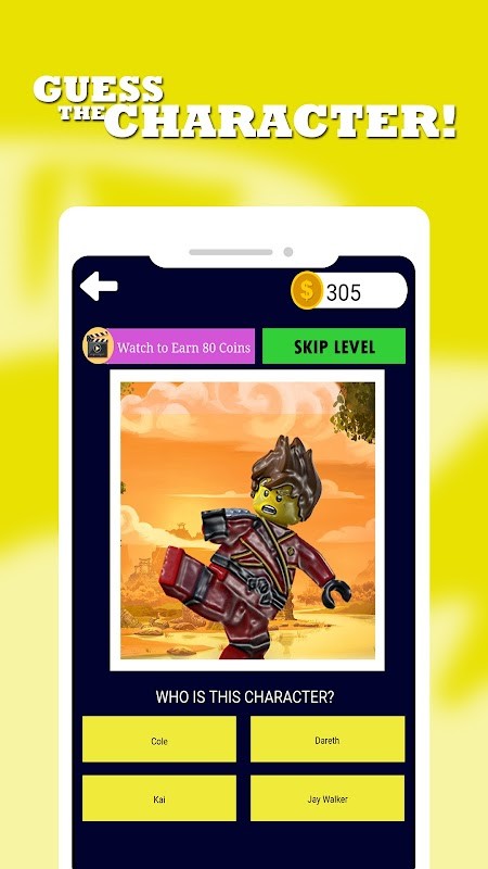 Ninjago Quiz Game screenshot image 1_Popularmodapk.com