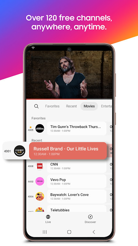 Samsung TV Plus screenshot image 2_Popularmodapk.com