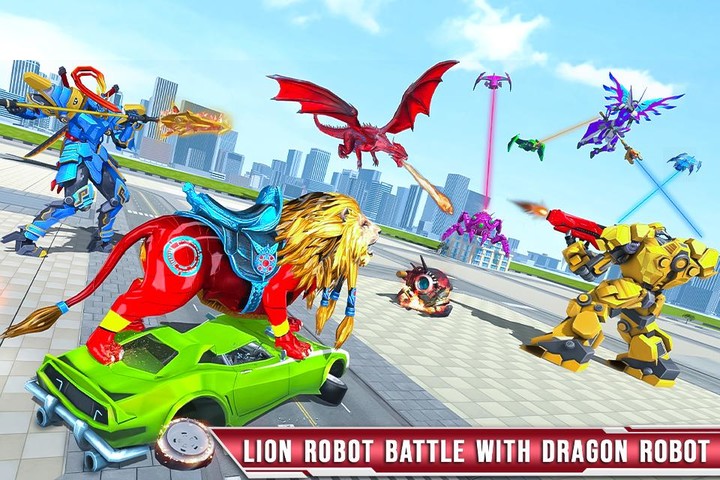 Dragon Battle - Robot Car Game screenshot image 9_Popularmodapk.com