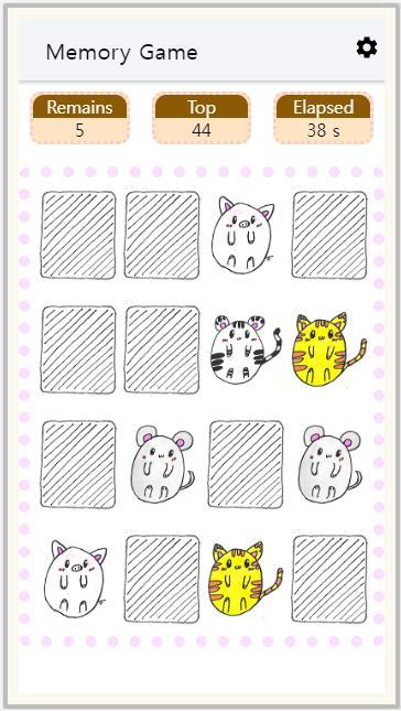 Flip Flop Memory Game screenshot image 1_Popularmodapk.com