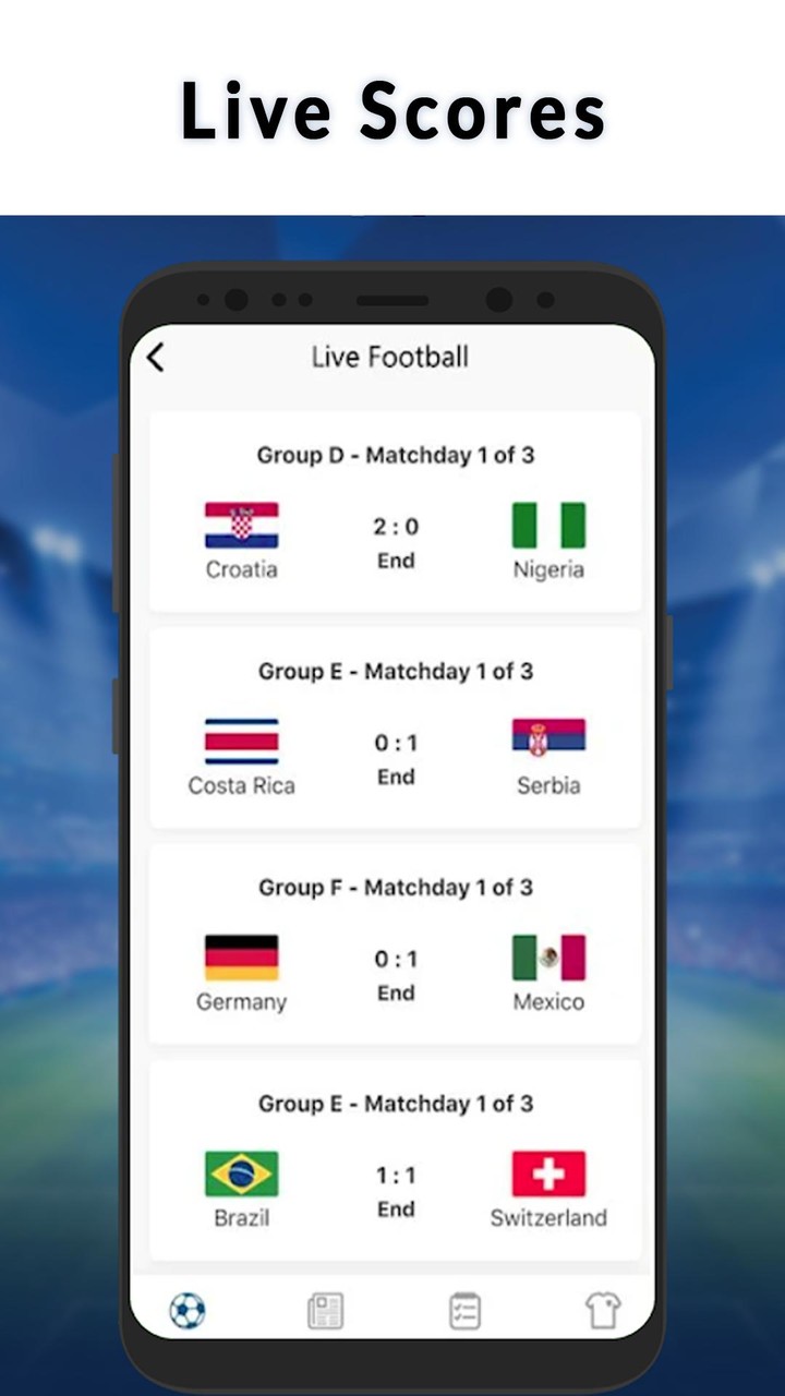 Live Football TV HD Streaming screenshot image 4_Popularmodapk.com