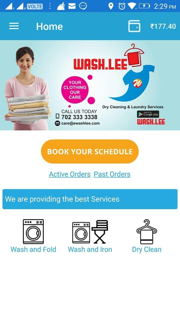 Wash.lee Dry Clean & Laundry App screenshot image 2_Popularmodapk.com