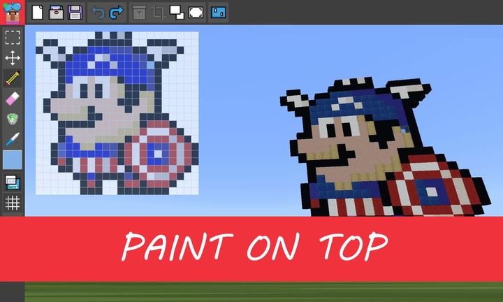 Paintcraft for Minecraft screenshot image 2_Popularmodapk.com