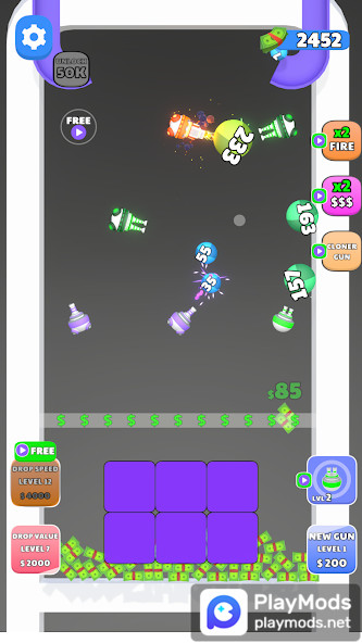 Guns and Bounce<span>(Unlimited Money)</span> screenshot image 1_Popularmodapk.com