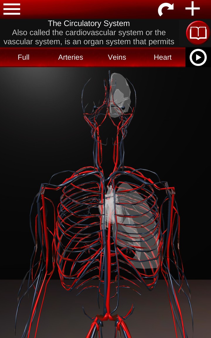 Circulatory System 3D Anatomy screenshot image 17_Popularmodapk.com