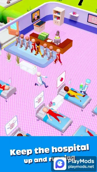 My Mini Mental Hospital Tycoon<span>(Speed change)</span> screenshot image 5_Popularmodapk.com