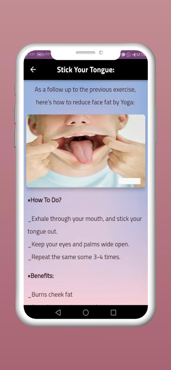 Face Yoga Exercises screenshot image 8_Popularmodapk.com
