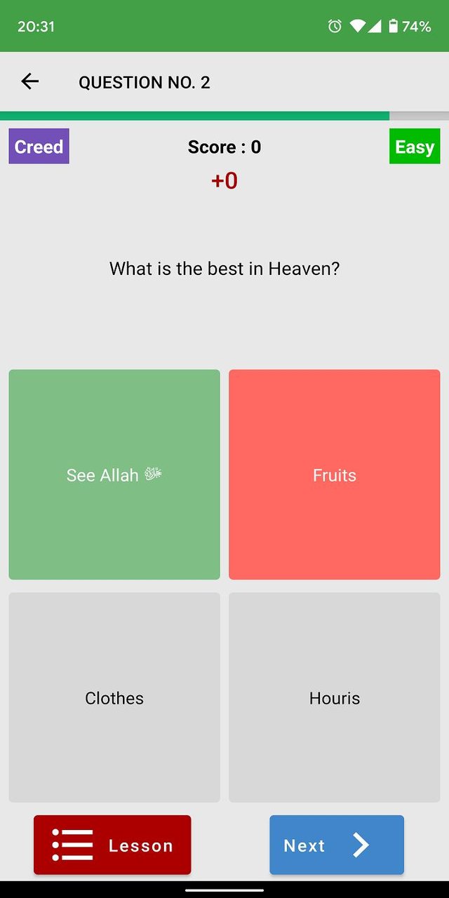 Fitrah Quiz Islam screenshot image 5_Popularmodapk.com