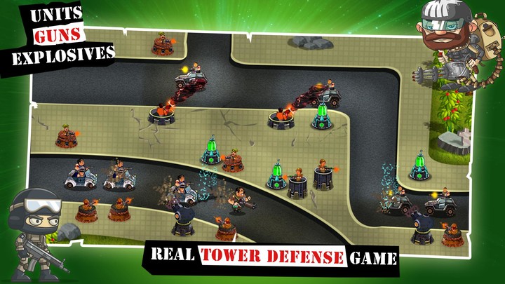 Tower defense - Axis VS Alien screenshot image 1_Popularmodapk.com