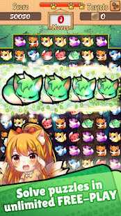Fox Pop - Match 3 Puzzle Game<span>(Unlimited money)</span> screenshot image 2_Popularmodapk.com