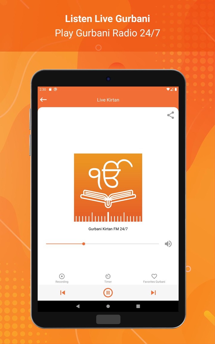 Sikh World - Nitnem & Live Gurbani Radio screenshot image 22_Popularmodapk.com