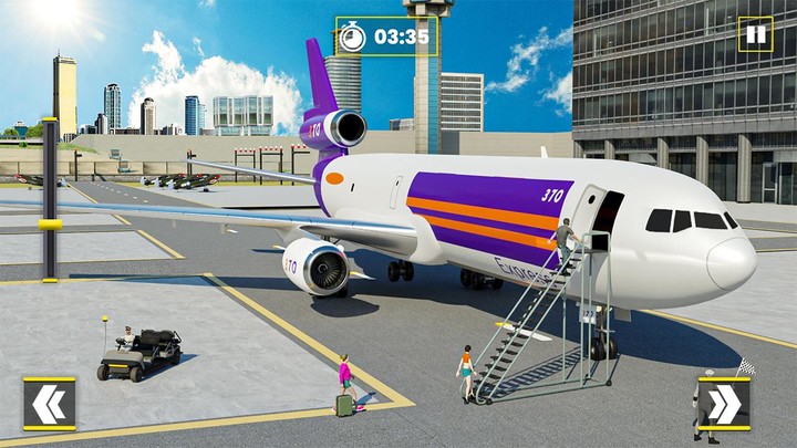 Flight Simulator Airplane Game screenshot image 1_Popularmodapk.com