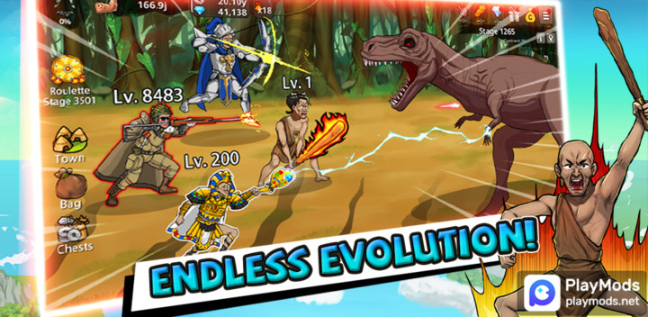 Primitive Brothers : Idle Game<span>(No Ads)</span> screenshot image 1_Popularmodapk.com