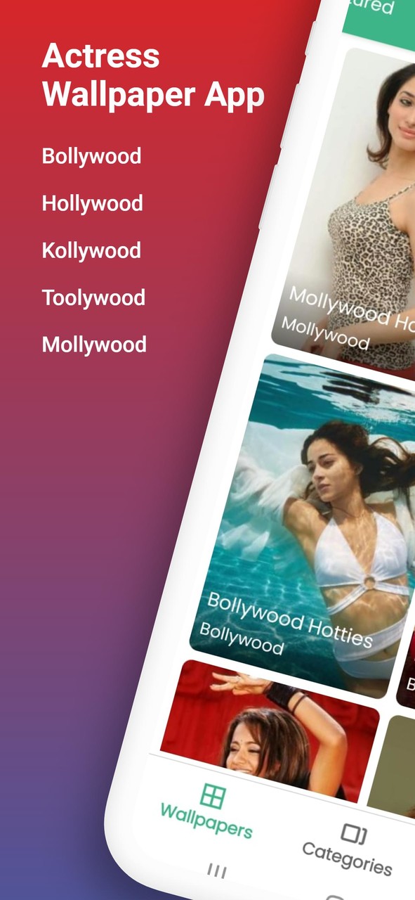 Actress Wallpaper screenshot image 1_Popularmodapk.com