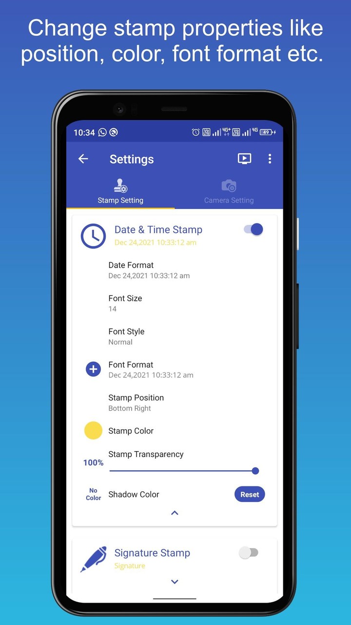 PhotoStamp Camera screenshot image 3_Popularmodapk.com