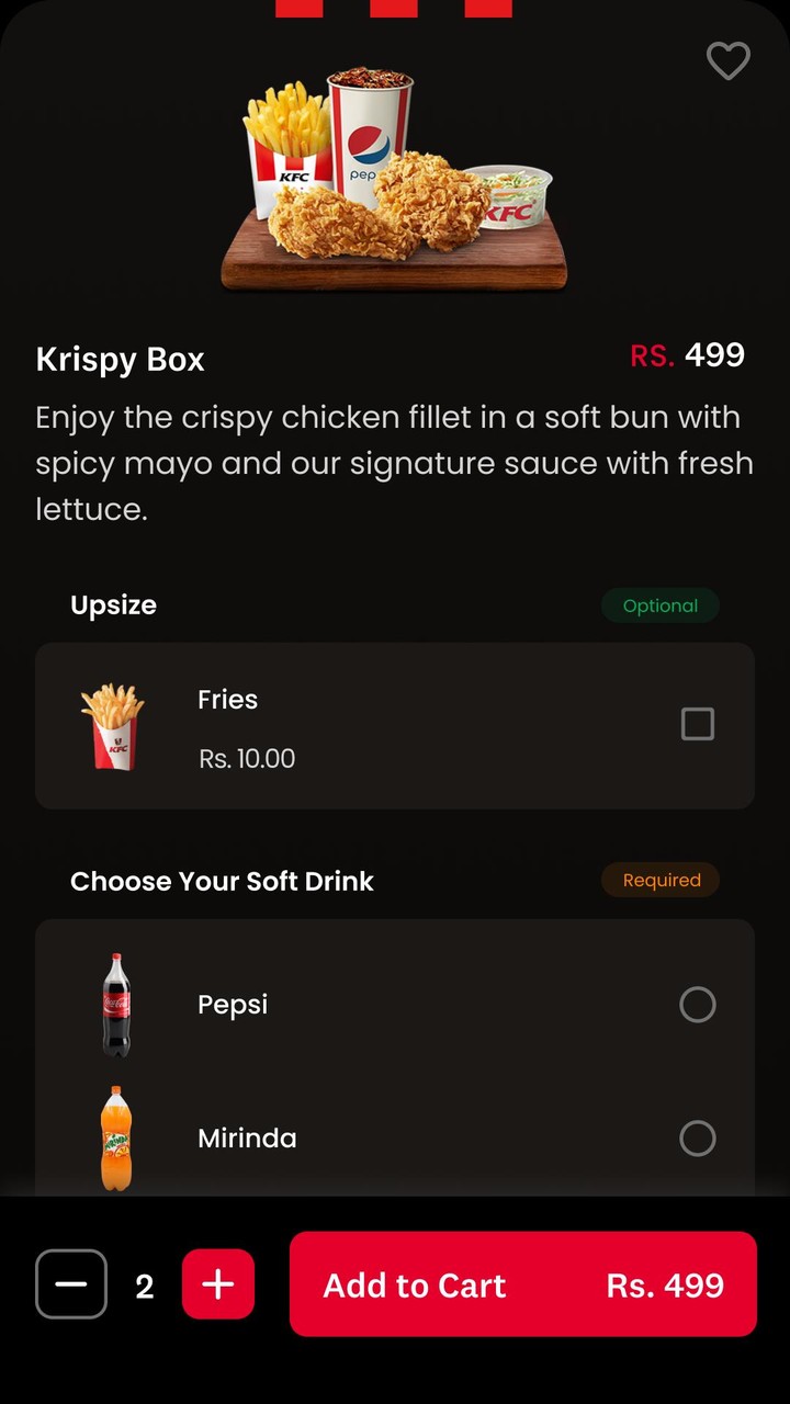 KFC Pakistan screenshot image 4_Popularmodapk.com