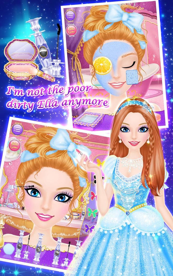 Princess Salon: Cinderella screenshot image 3_Popularmodapk.com