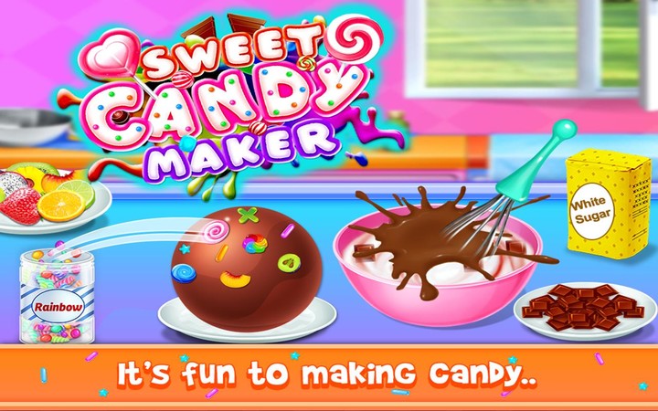 Sweet Candy Maker - Candy Game screenshot image 2_Popularmodapk.com